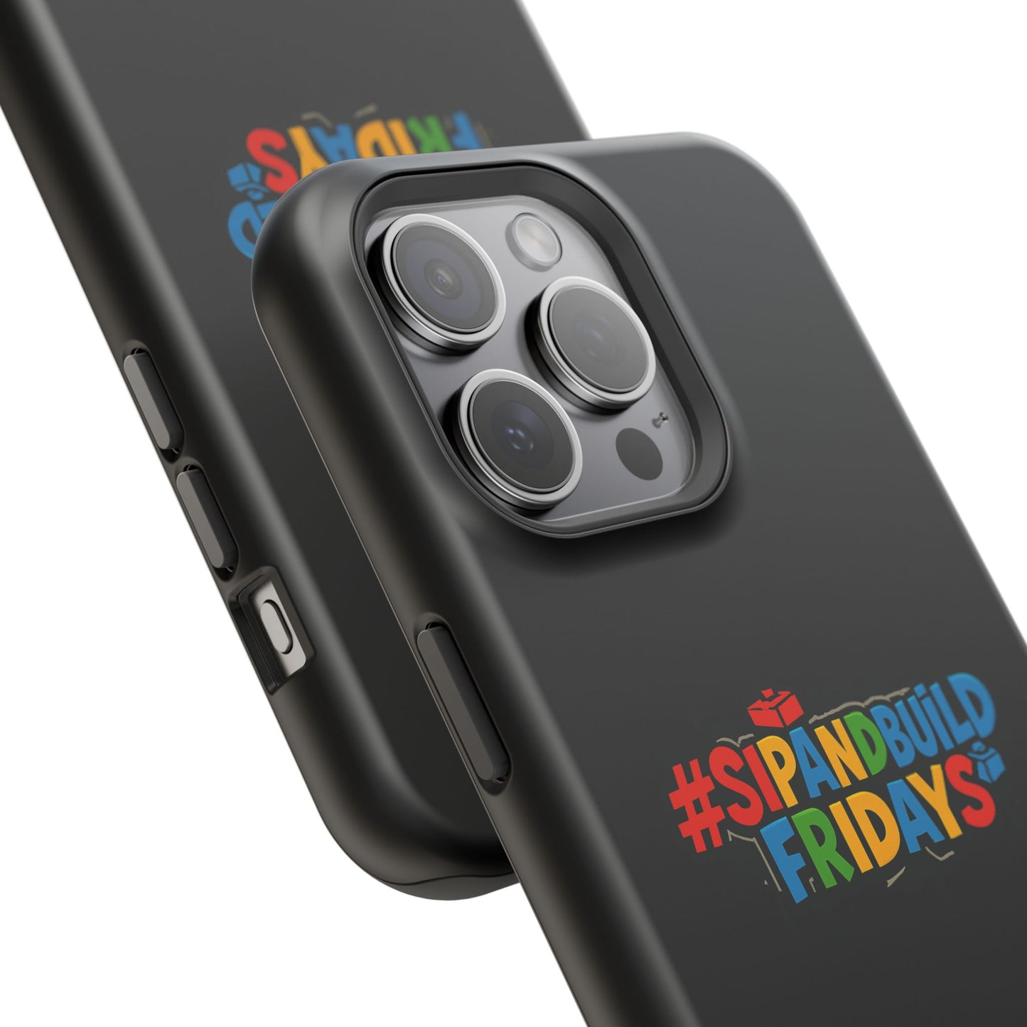 Impact-Resistant #sipandbuildfridays Phone Cases for Builders -