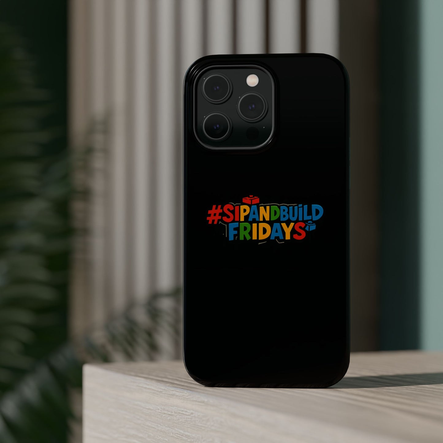 Impact-Resistant #sipandbuildfridays Phone Cases for Builders -
