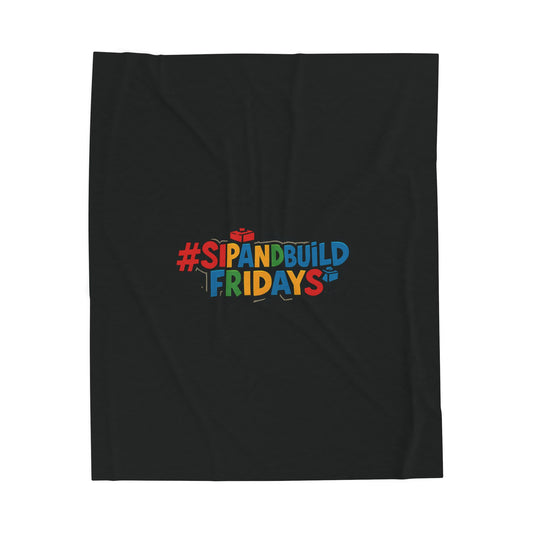 #SipAndBuildFridays Plush Blanket for Brick Lovers