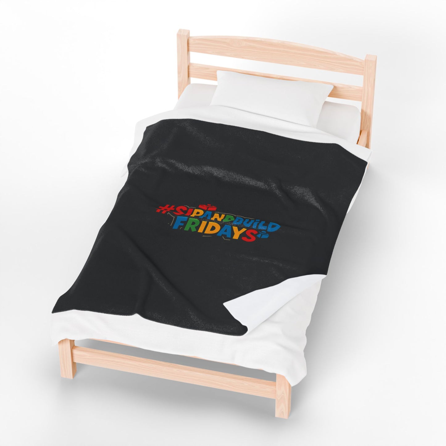 #SipAndBuildFridays Plush Blanket for Brick Lovers