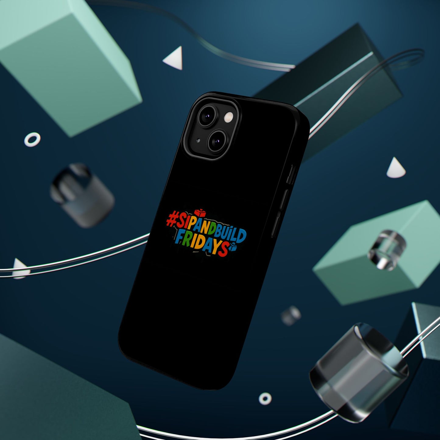 Impact-Resistant #sipandbuildfridays Phone Cases for Builders -