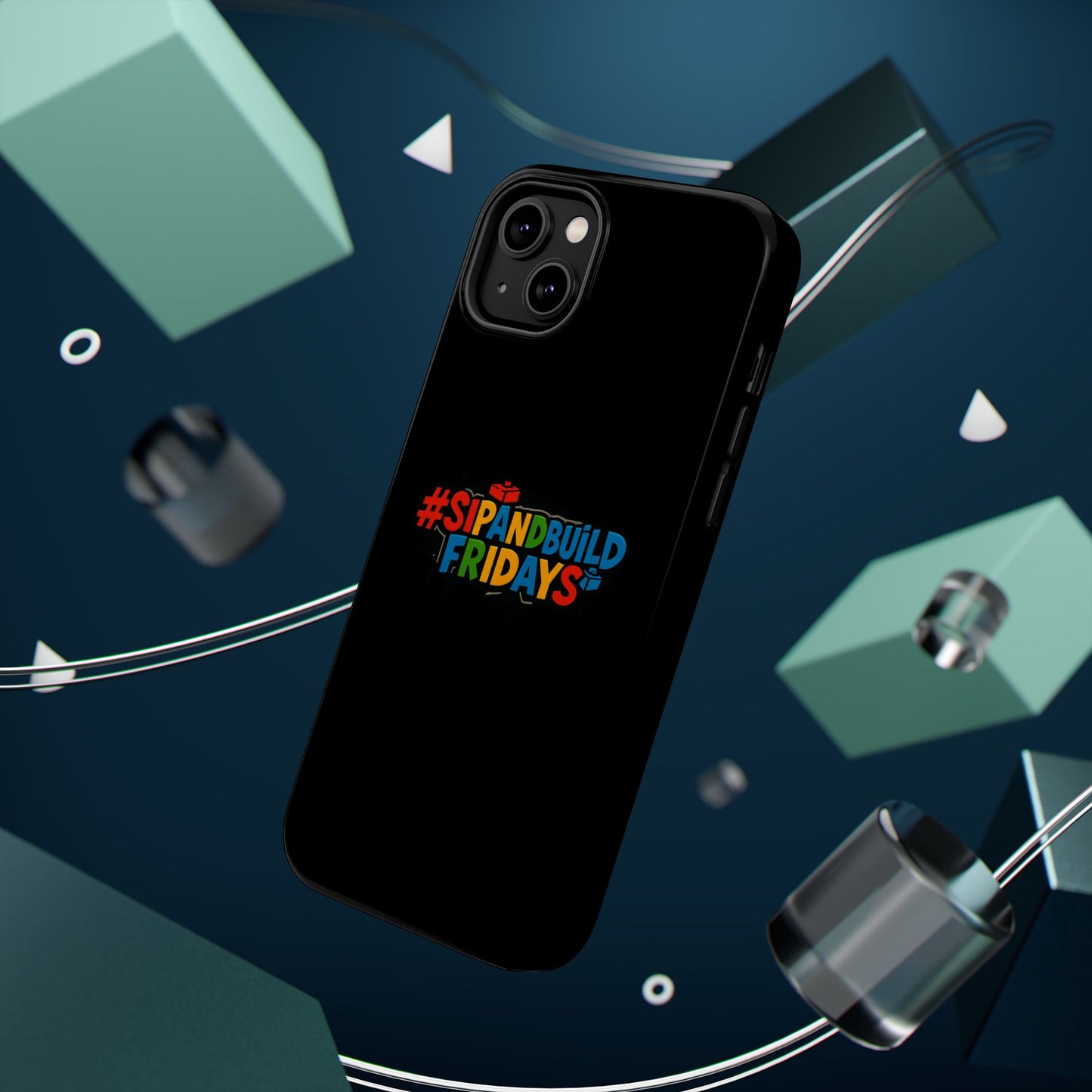Impact-Resistant #sipandbuildfridays Phone Cases for Builders -